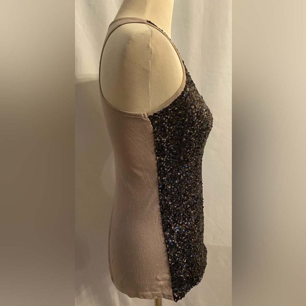 Inc sequin Razorback tank top - Picture 4 of 5